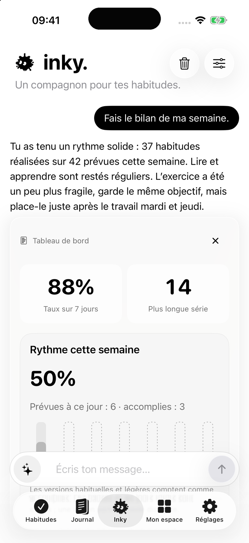 Le Coach de Daily Ink